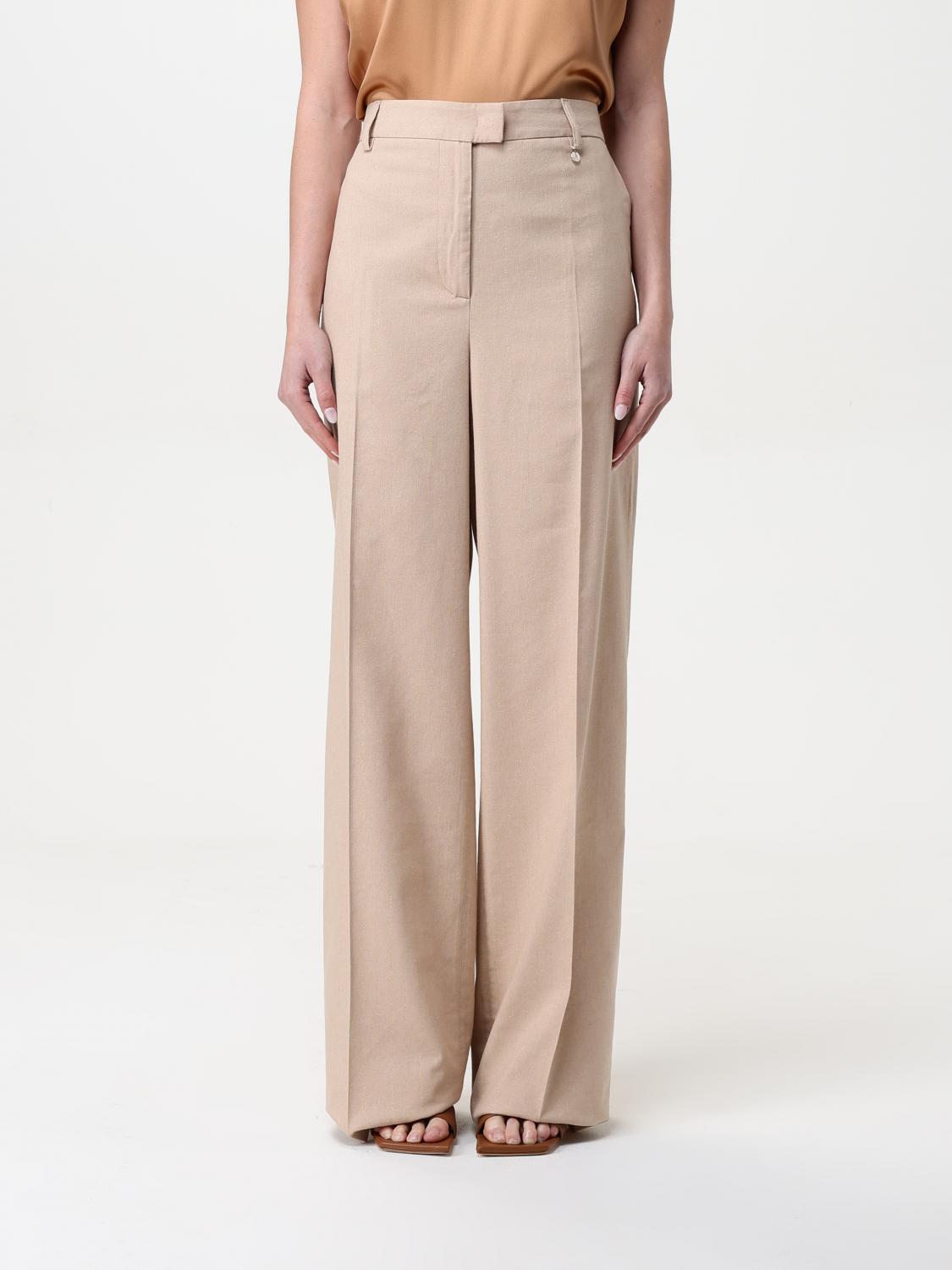 Liu •jo Pants Liu Jo Woman Color Brown In Brown
