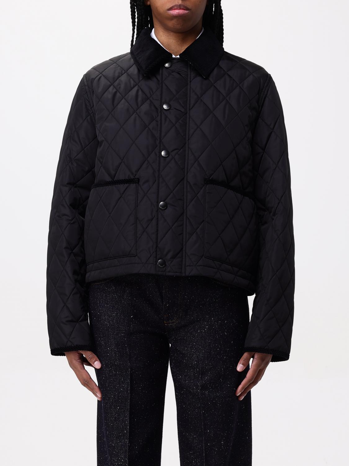 Burberry Check Lining Quilted Nylon Dorset Jacket Clothing In Black
