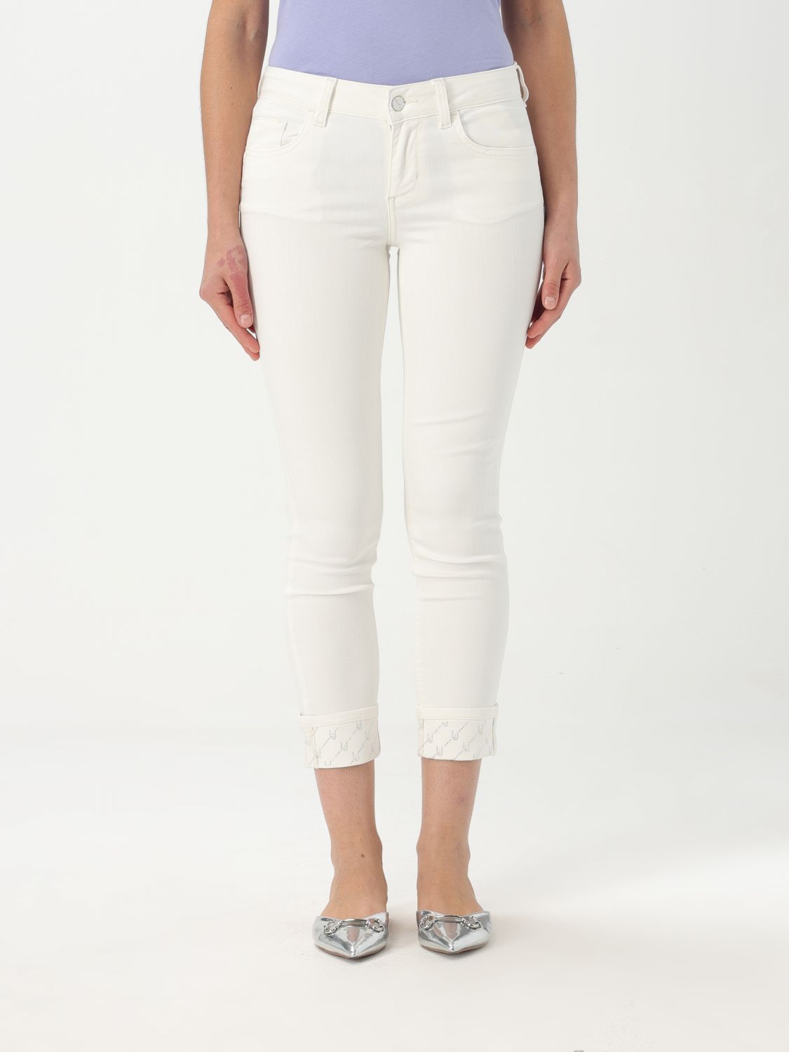 LIU •JO JEANS LIU JO WOMAN COLOR WHITE G51104001