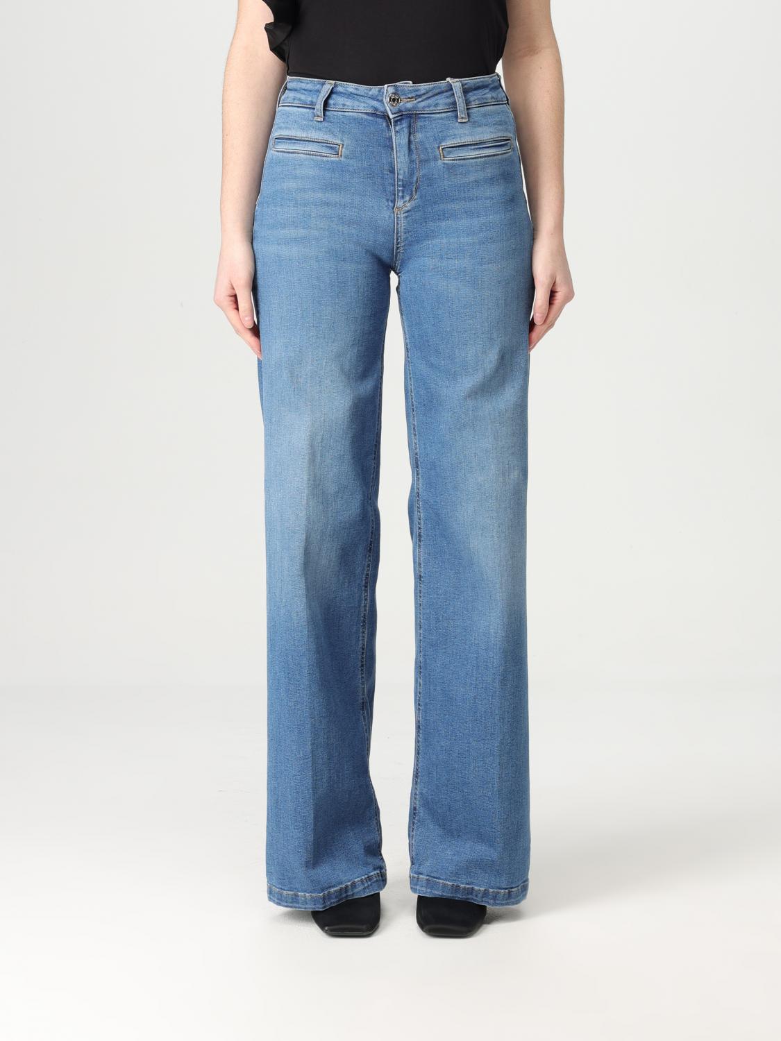 Shop Liu •jo Jeans Liu Jo Woman Color Blue