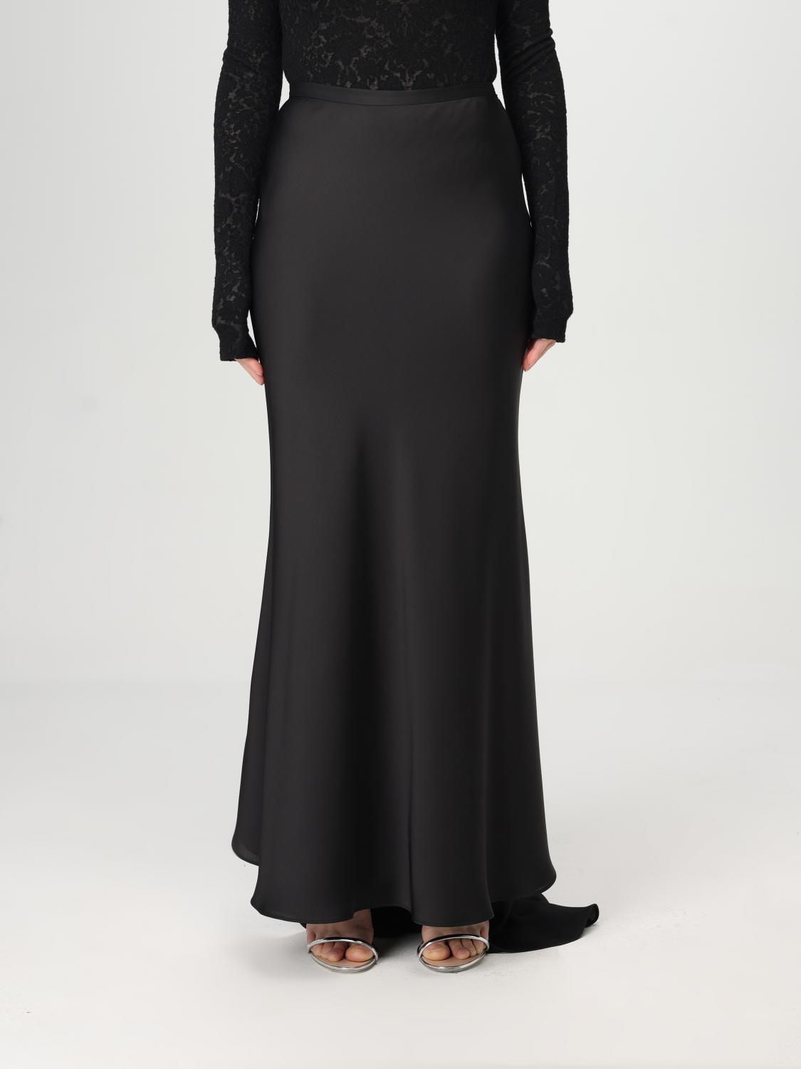 PHILOSOPHY DI LORENZO SERAFINI SKIRT PHILOSOPHY DI LORENZO SERAFINI WOMAN COLOR BLACK G51119002