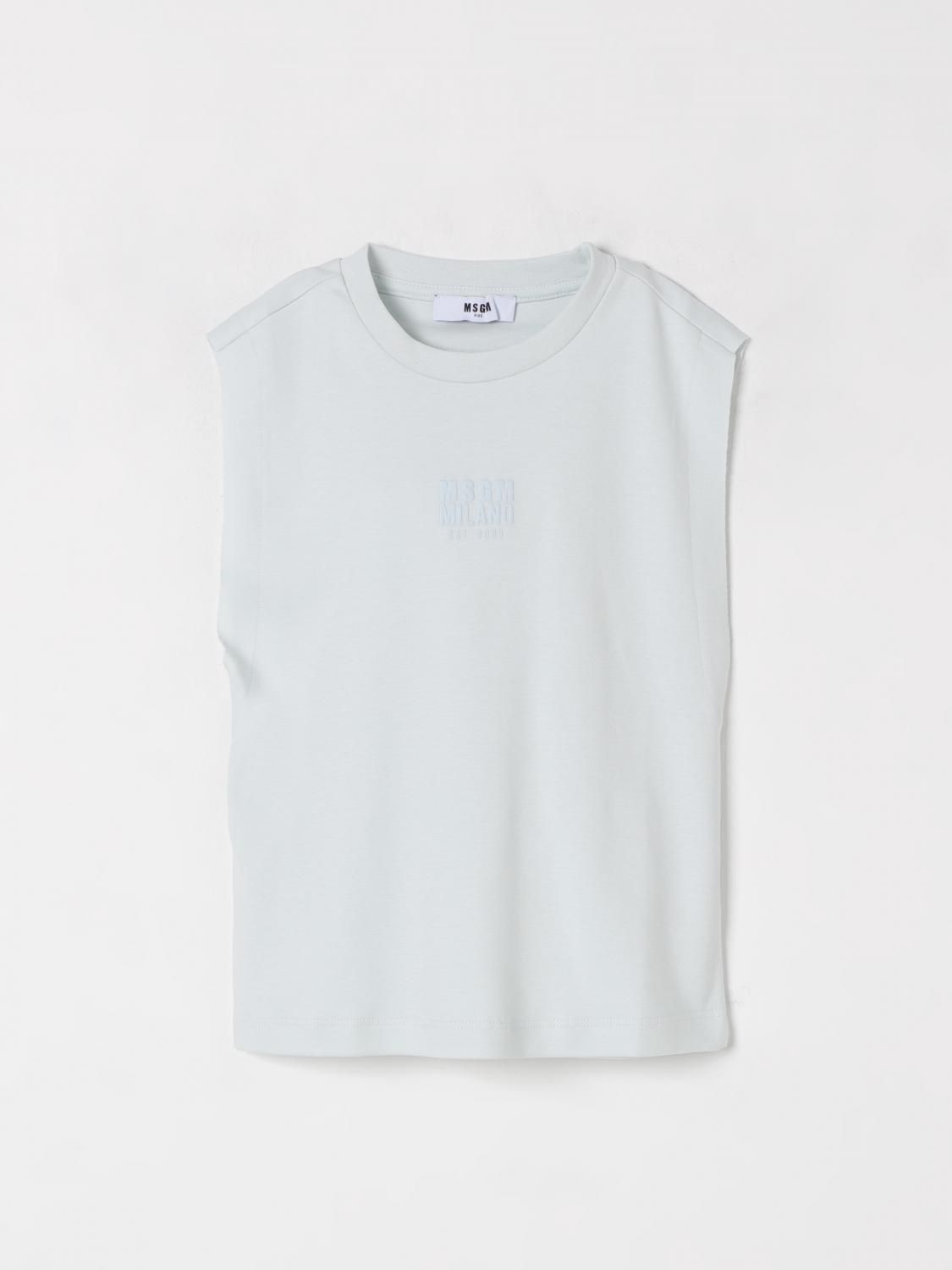 Msgm T-shirt  Kids Kids Color Green In Green