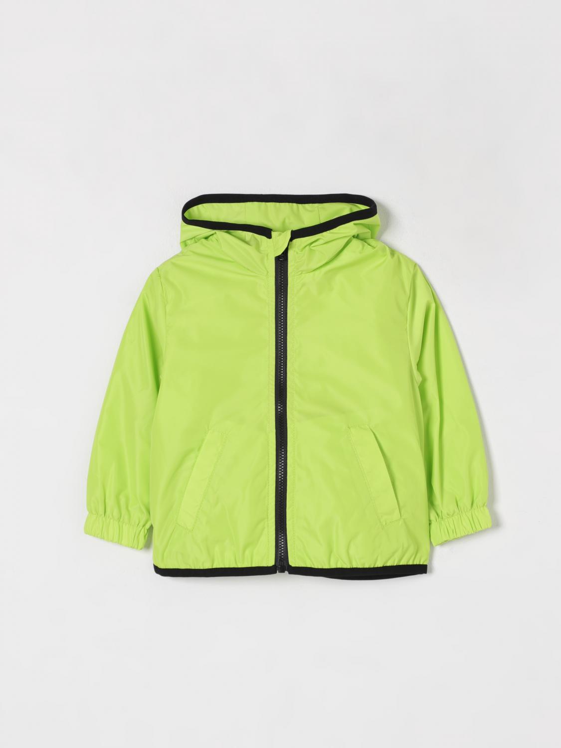 Diesel Jacket Kids Color Green In Green