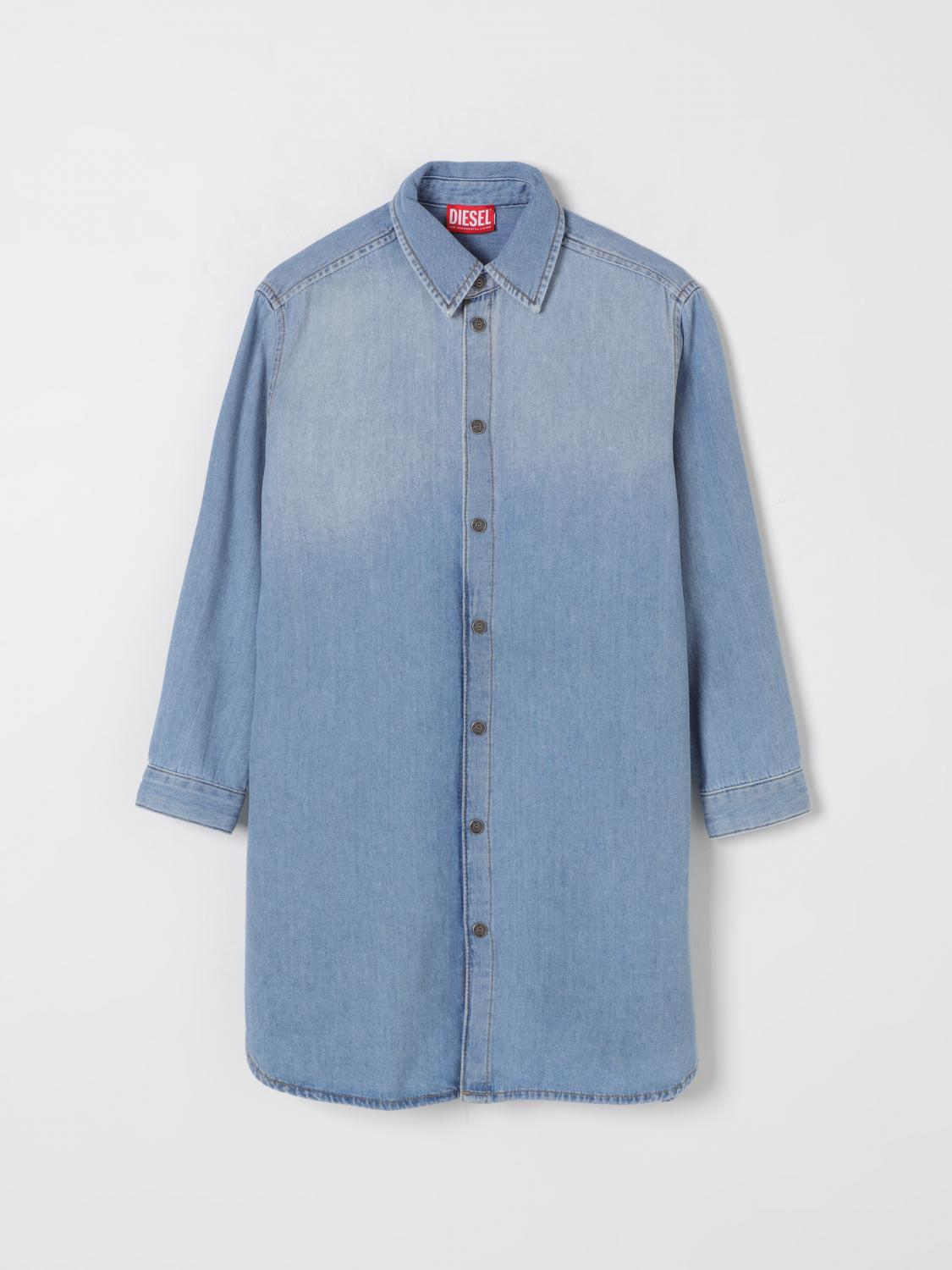 Diesel Dress Kids Color Blue In Blue