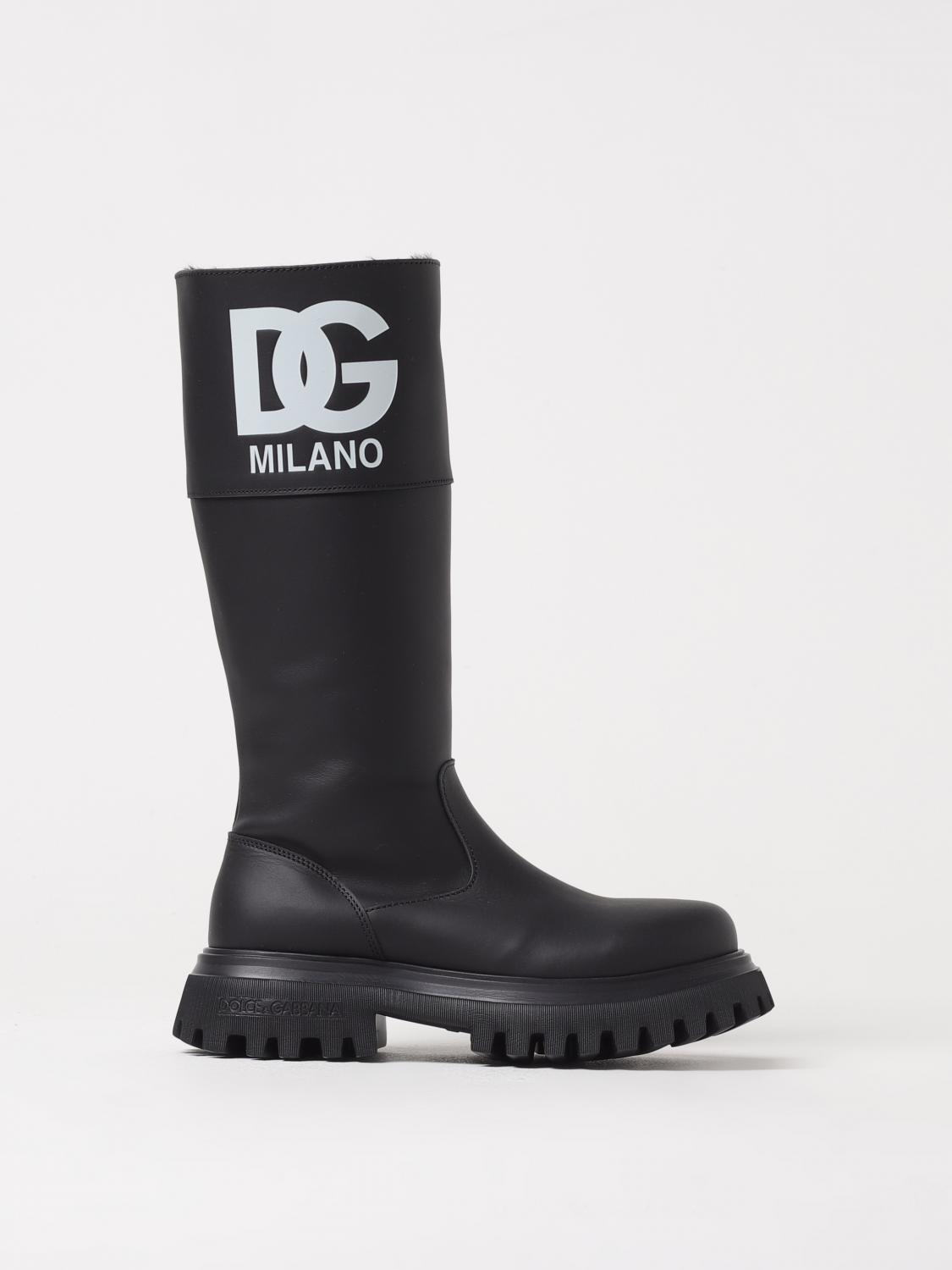 Dolce & Gabbana Shoes Kids Color Black In Black