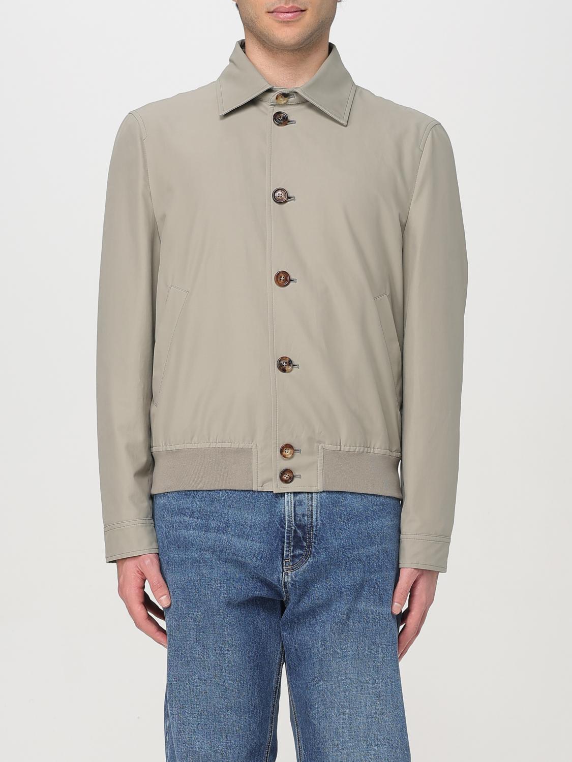 Shop Brunello Cucinelli Jacket Men Color Green