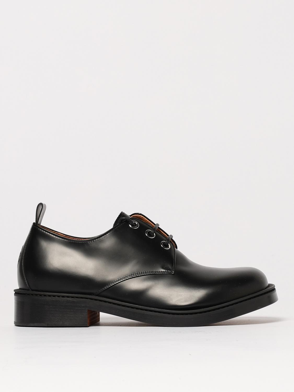 Alexander Mcqueen Brogue Shoes Men Color Black In Black