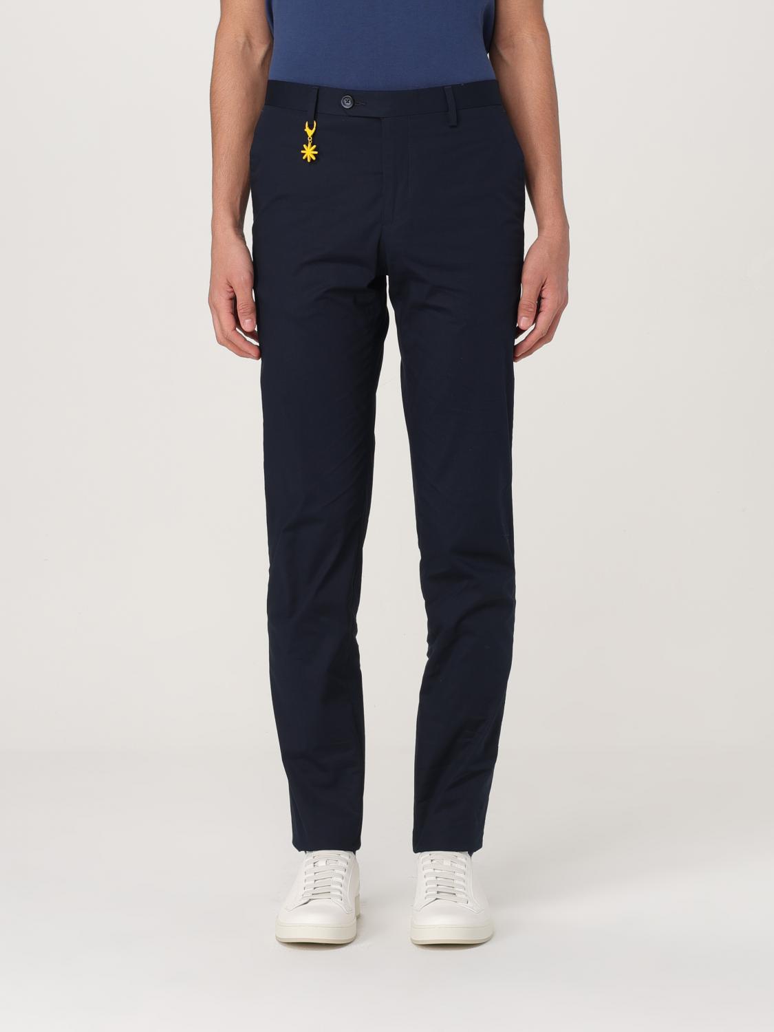 MANUEL RITZ Hose Herren Farbe Blau
