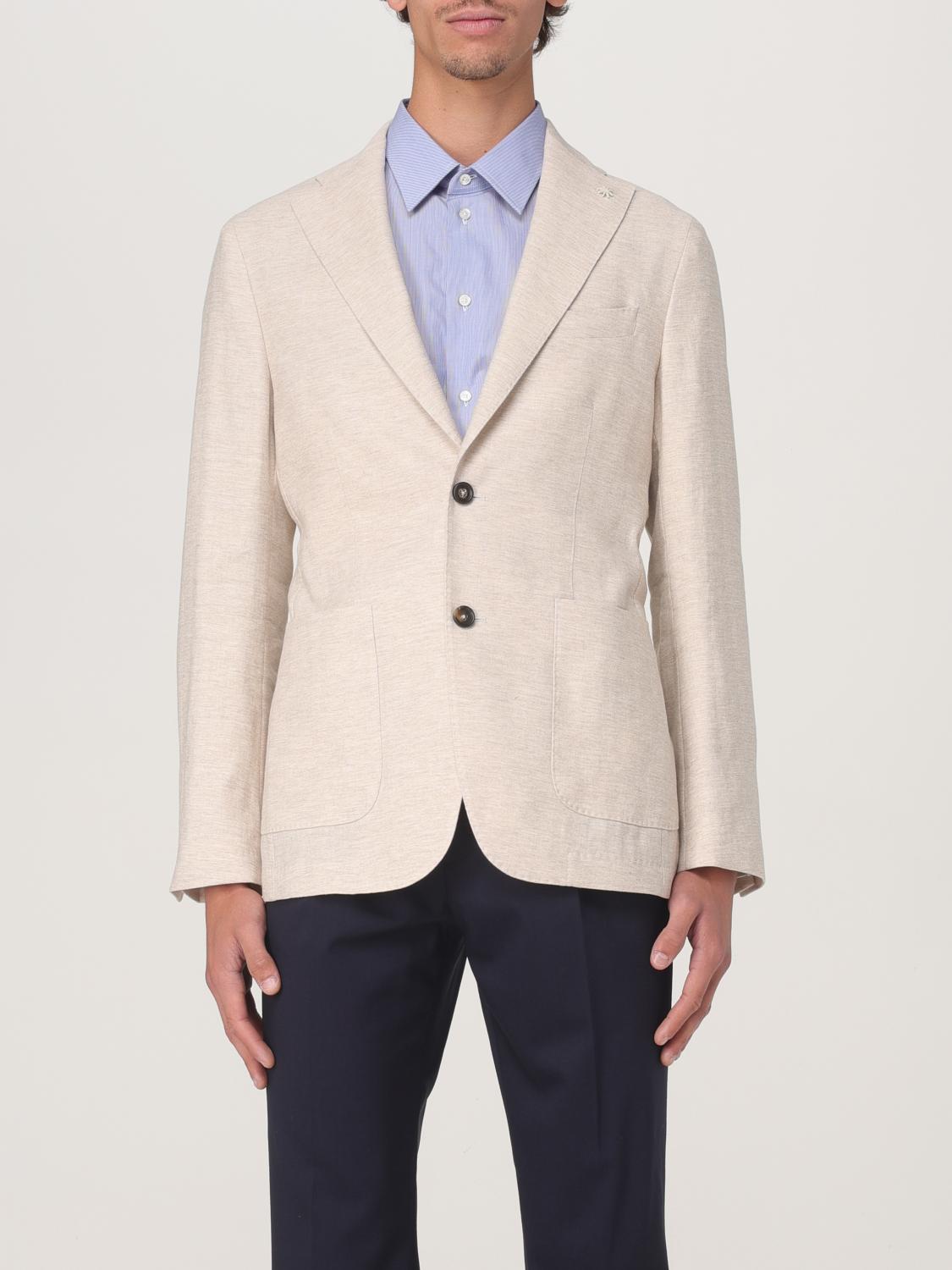Manuel Ritz Blazer Men Color Beige In Beige