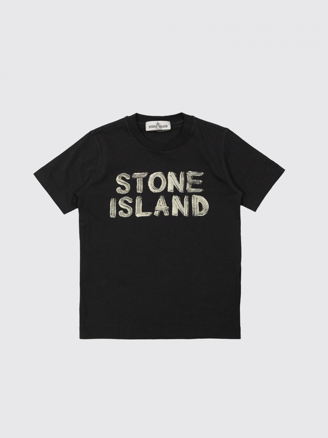 Stone Island T-shirt Junior Kids Color Navy In Navy