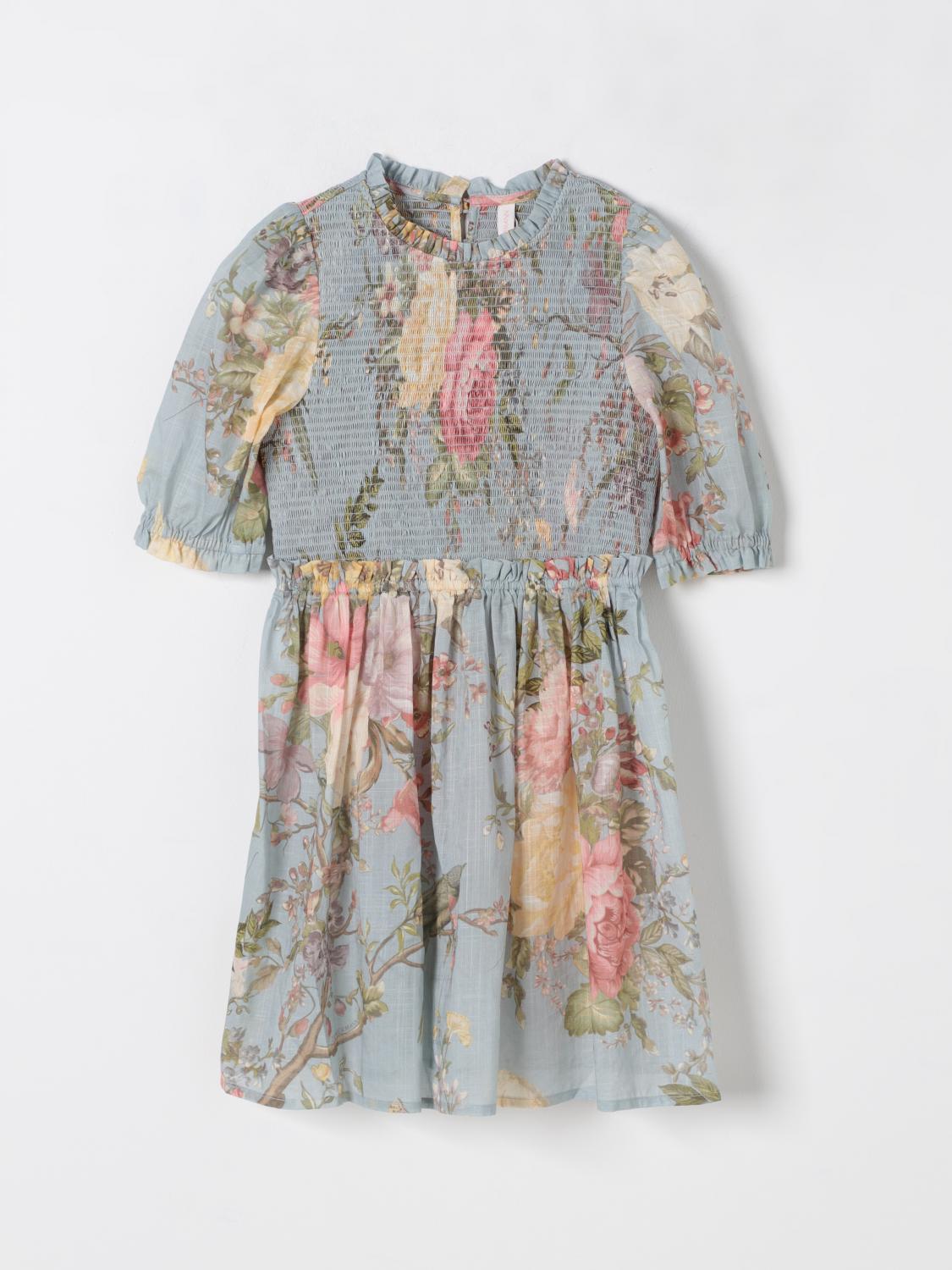 ZIMMERMANN DRESS ZIMMERMANN KIDS COLOR BLUE G51390009