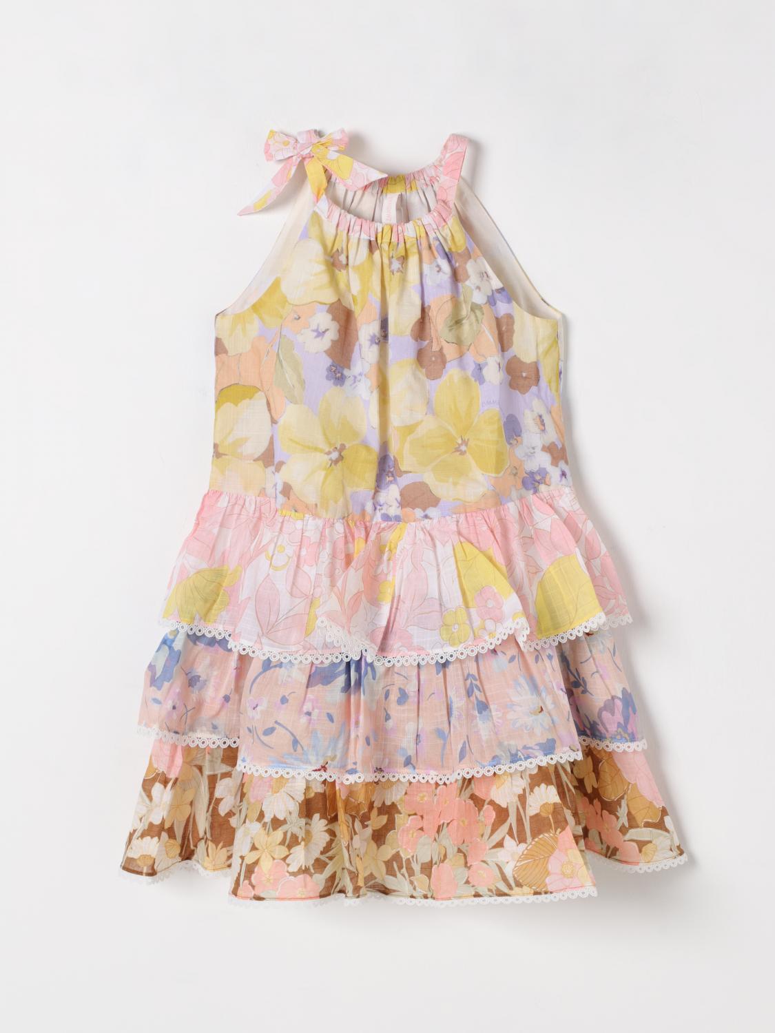 ZIMMERMANN DRESS ZIMMERMANN KIDS COLOR YELLOW G51396003