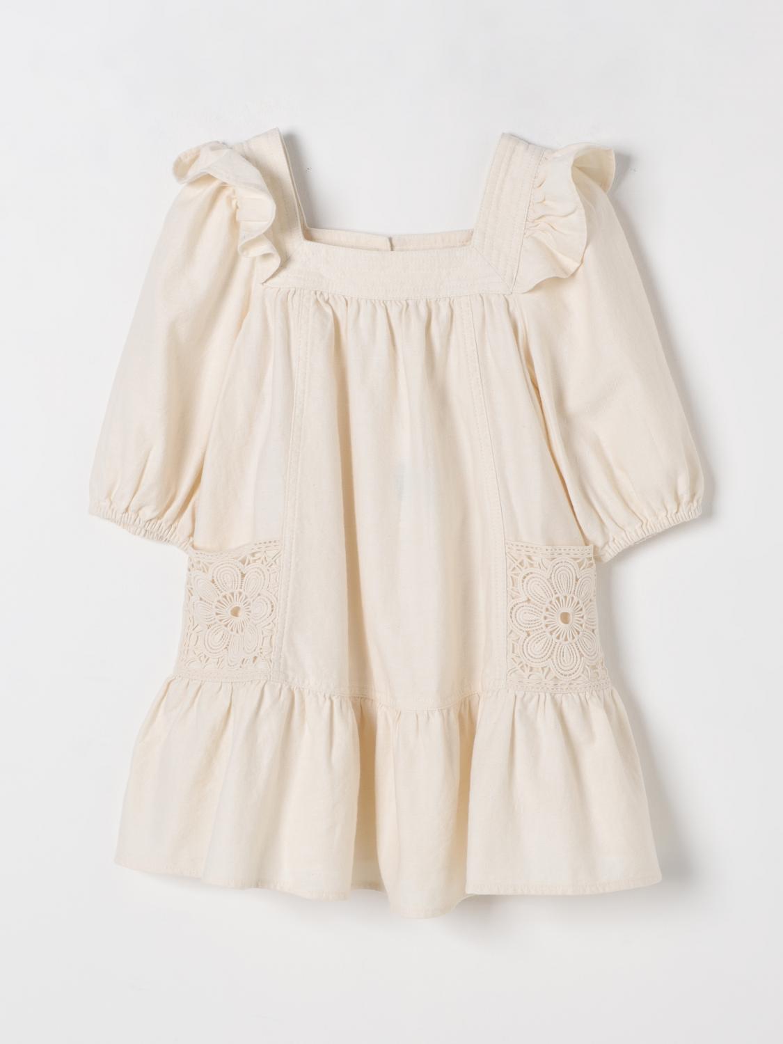 Zimmermann Dress  Kids Color Beige In Beige