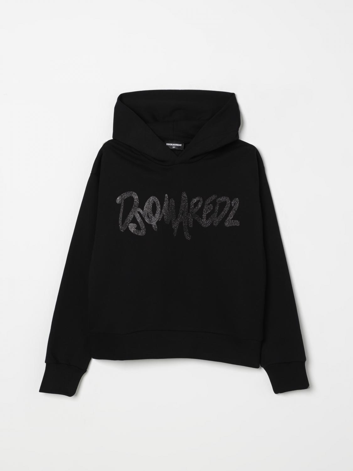 DSQUARED2 SWEATER DSQUARED2 KIDS COLOR BLACK G51401002