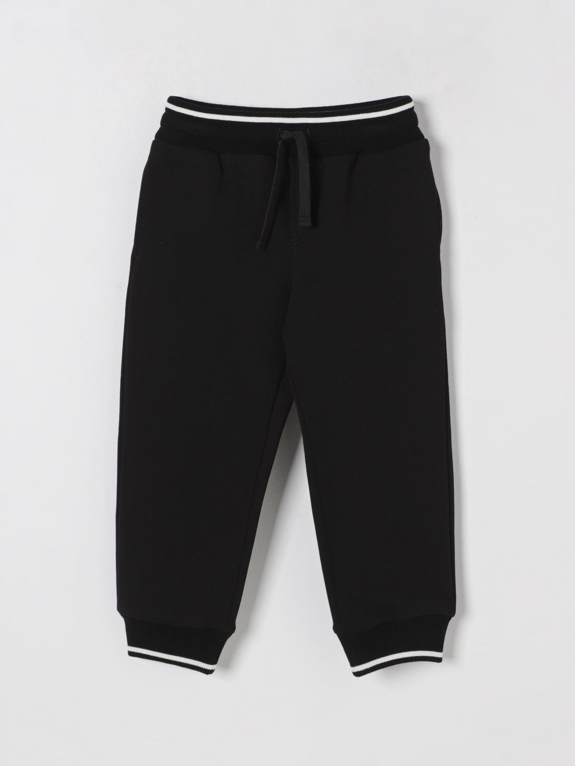 Dolce & Gabbana Pants  Kids Color Black In Black