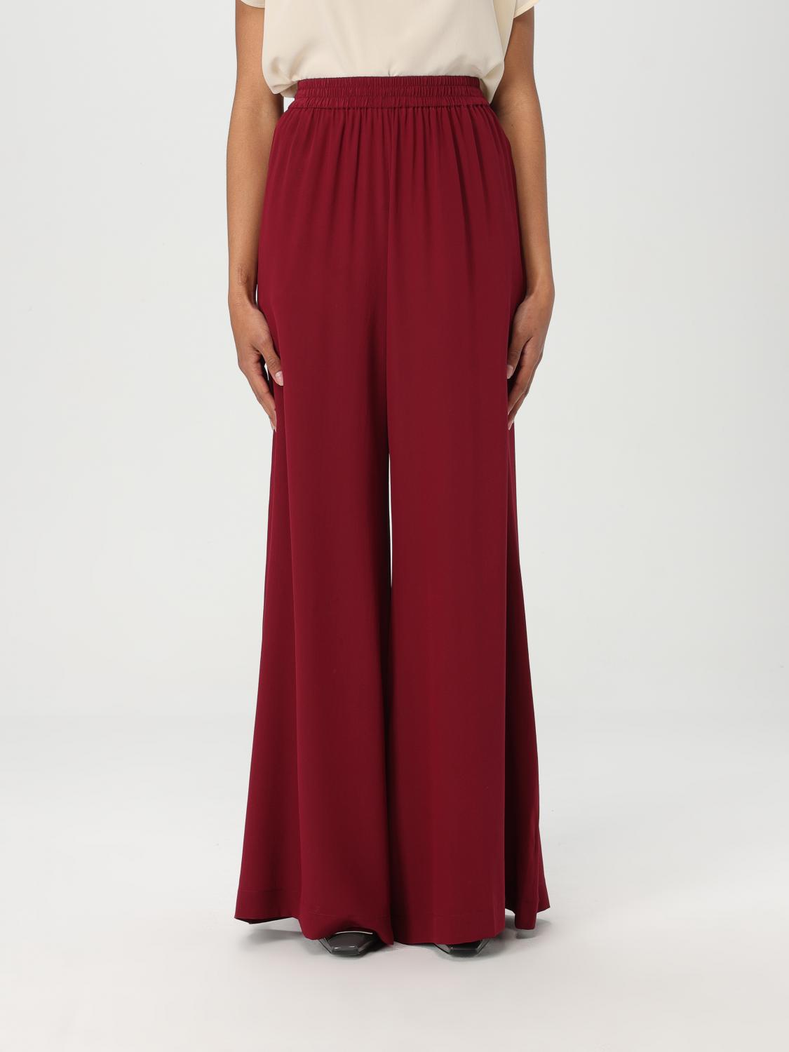 Gianluca Capannolo Pants  Woman Color Burgundy In Burgundy