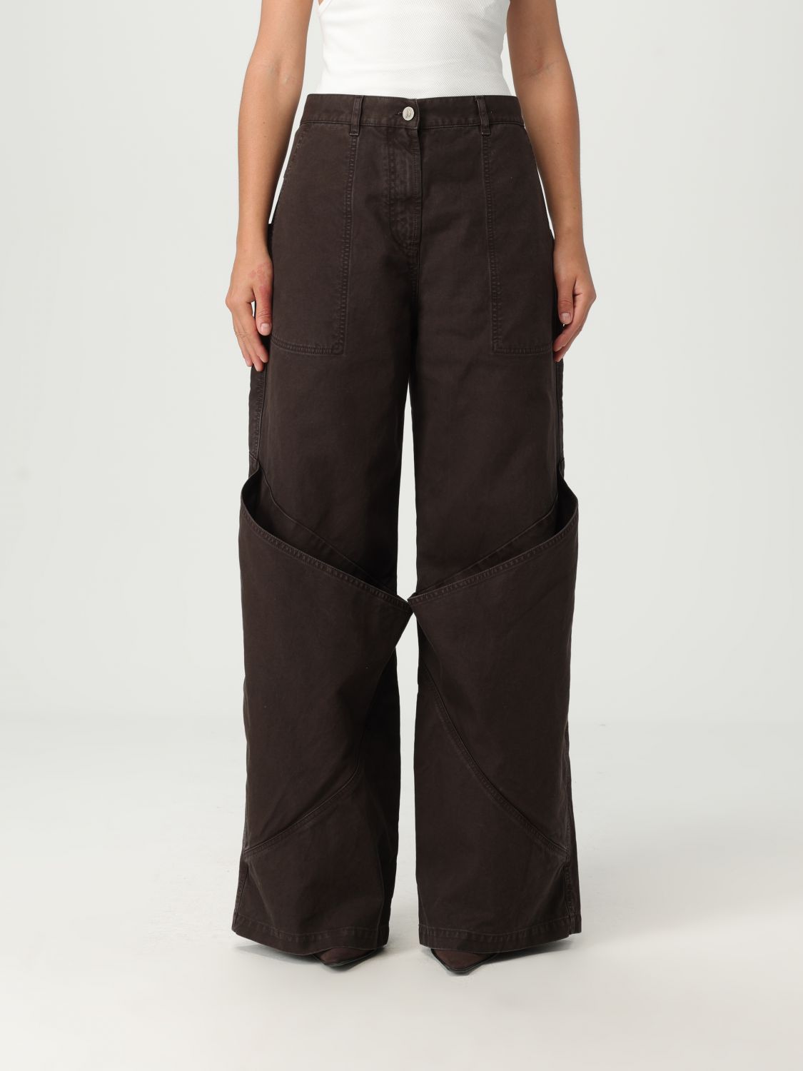 Attico Baggy Multi-pocket Pants