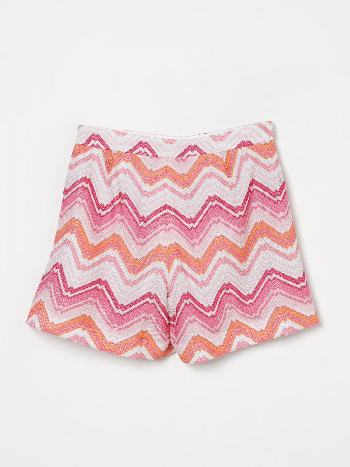 Missoni Short Kids Color Silver In Silver