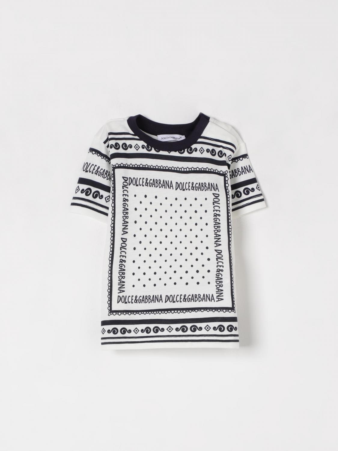 Dolce & Gabbana T-shirt Kids Color Blue In Blue