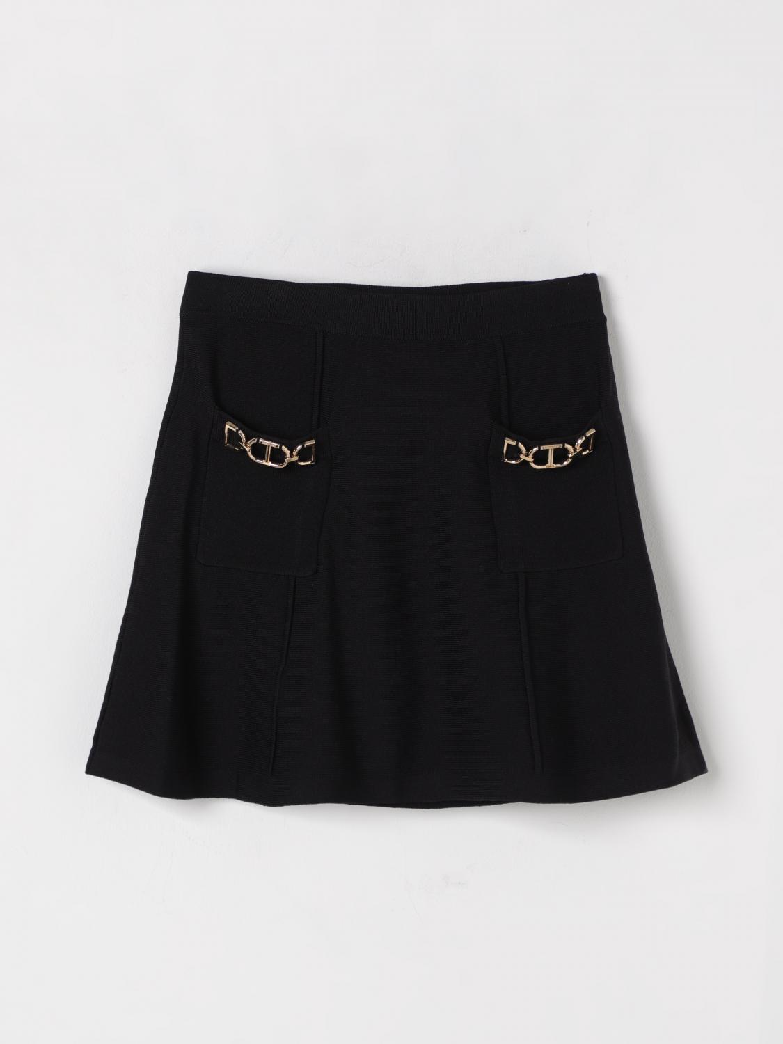 Twinset Skirt  Kids Color Black In Black