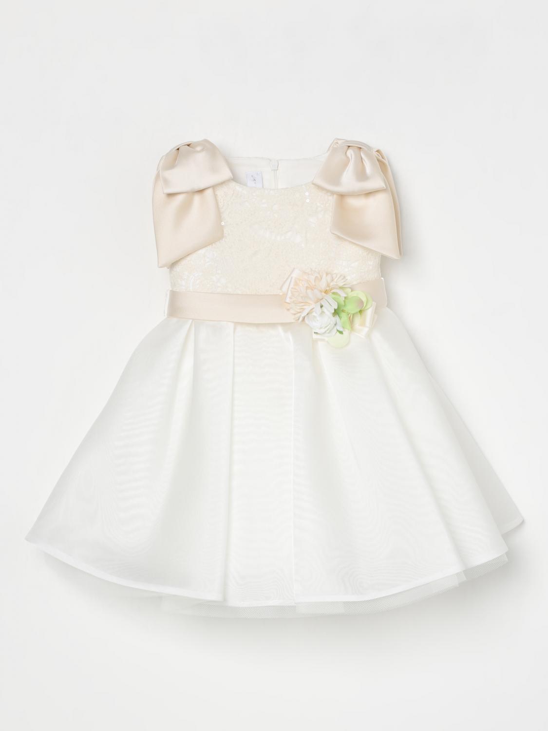 Shop Colori Chiari Romper Kids Color Cream