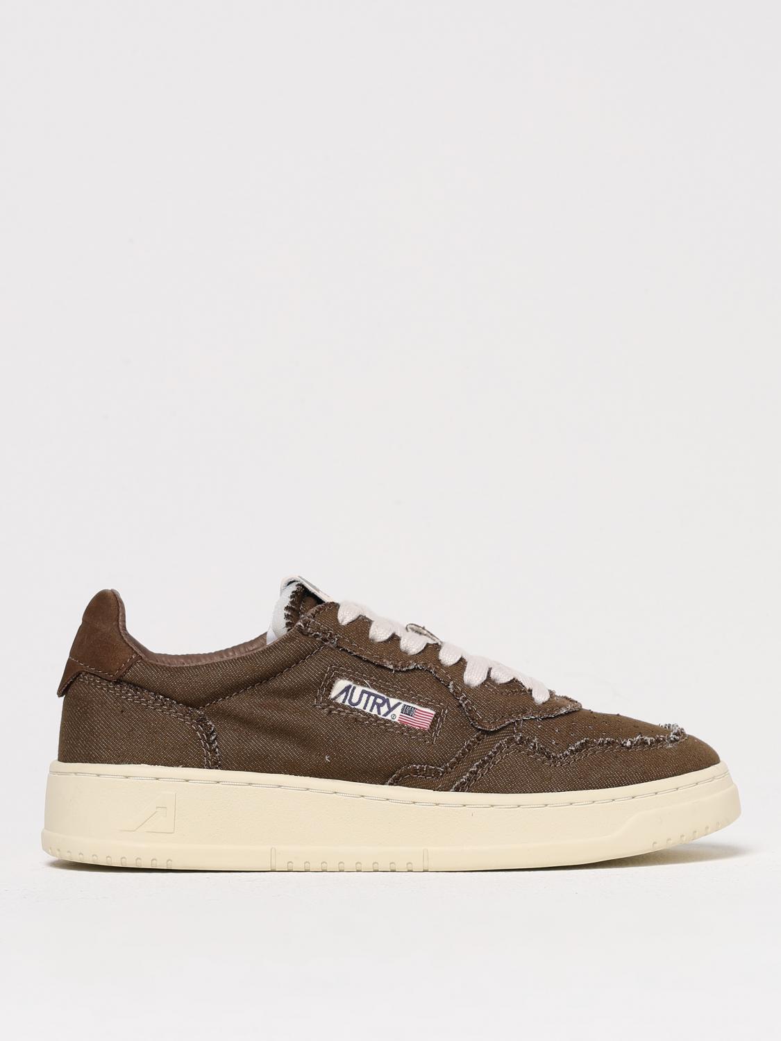 Autry Medalist Low Sneakers In Denim In Denim