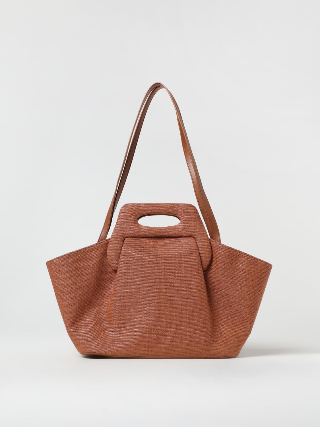 Themoirè Handbag Woman Color Brown In Brown