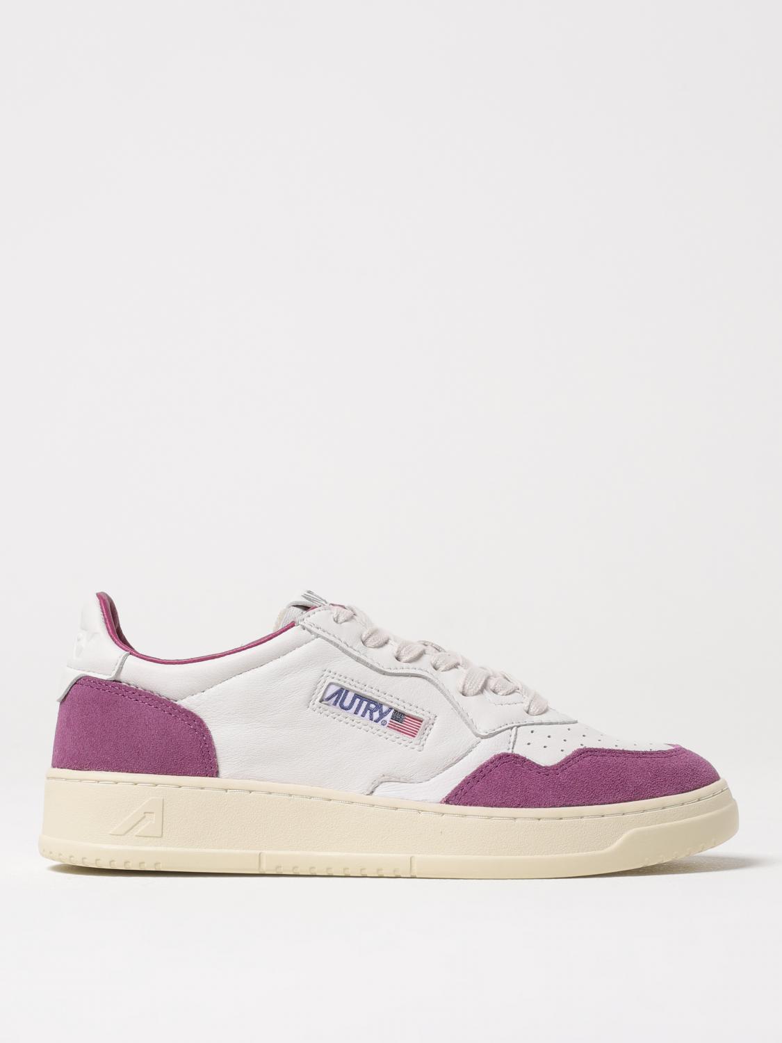 Shop Autry Sneakers Woman Color White