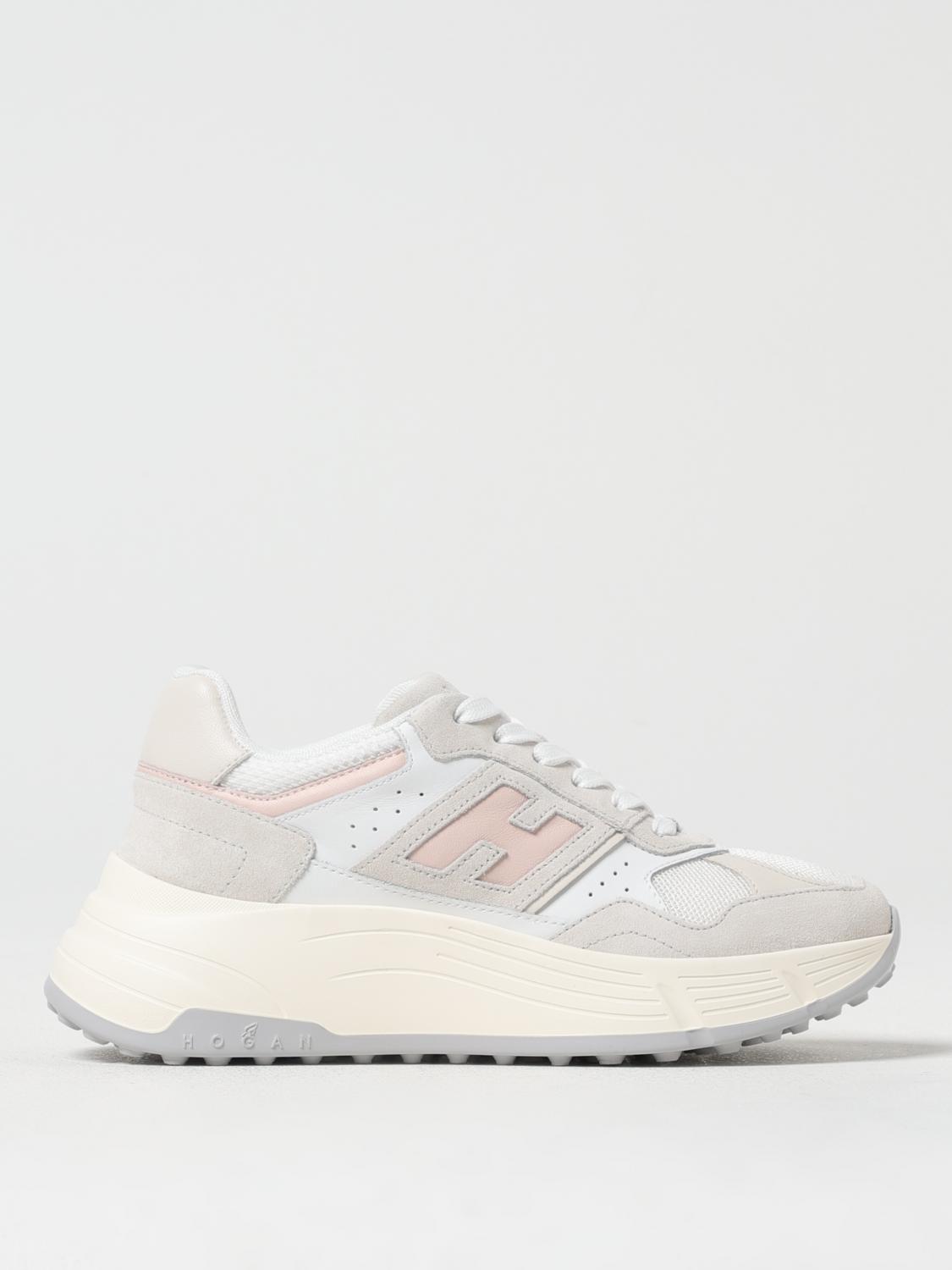Hogan Hi-fi Sneakers In White
