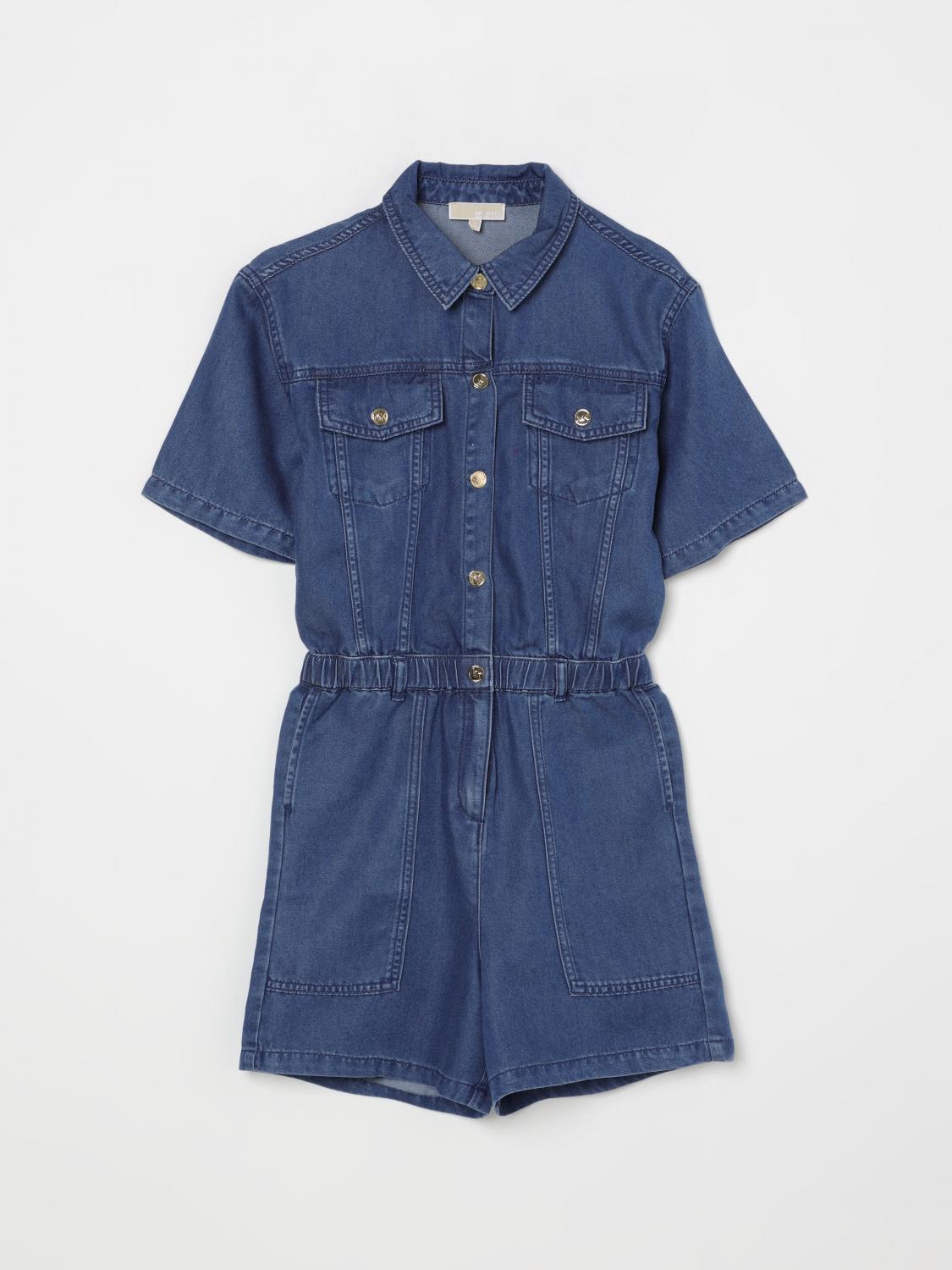Shop Michael Kors Tracksuit Kids Color Denim