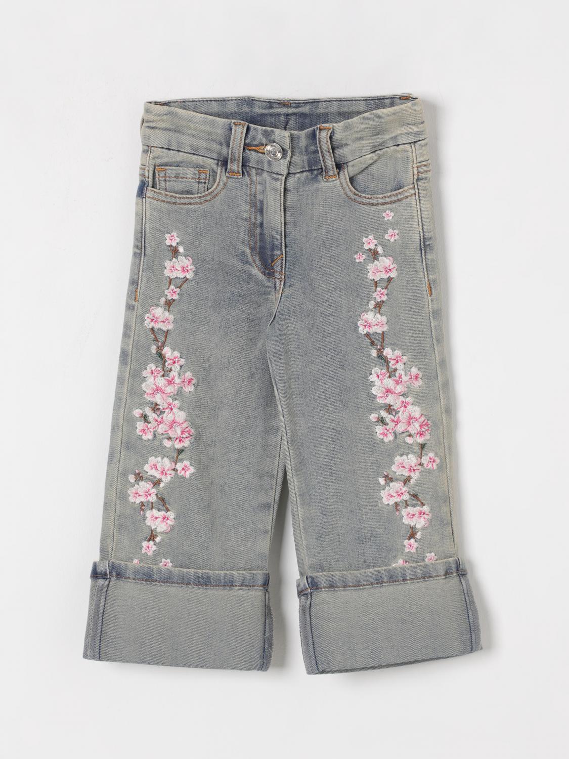 Monnalisa Jeans  Kids Color Denim In Denim