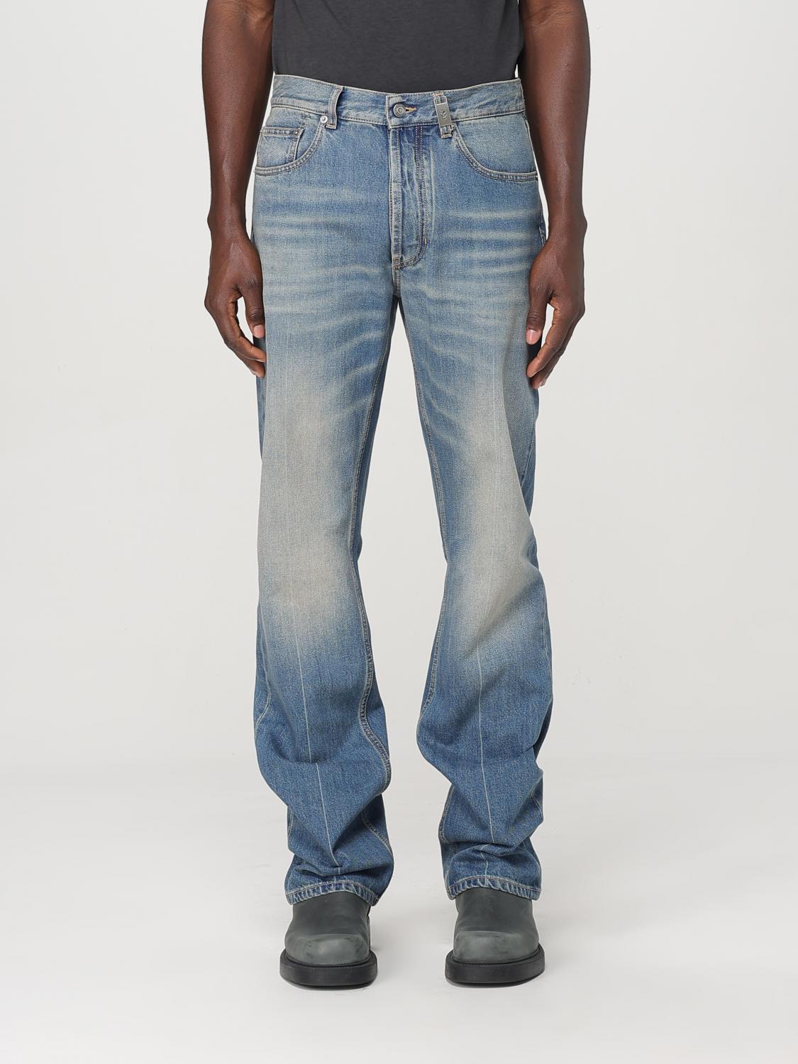 Alexander Mcqueen Jeans Men Color Blue In Blue