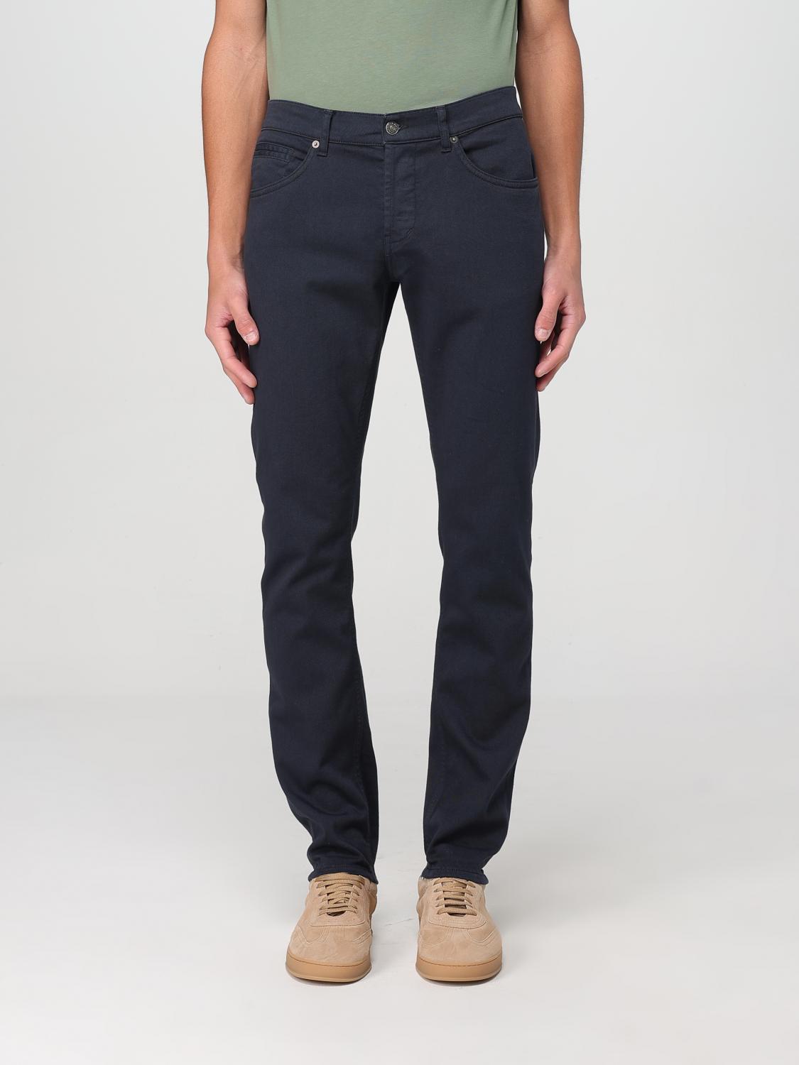 Dondup Low-rise Slim-fit Jeans In Blau