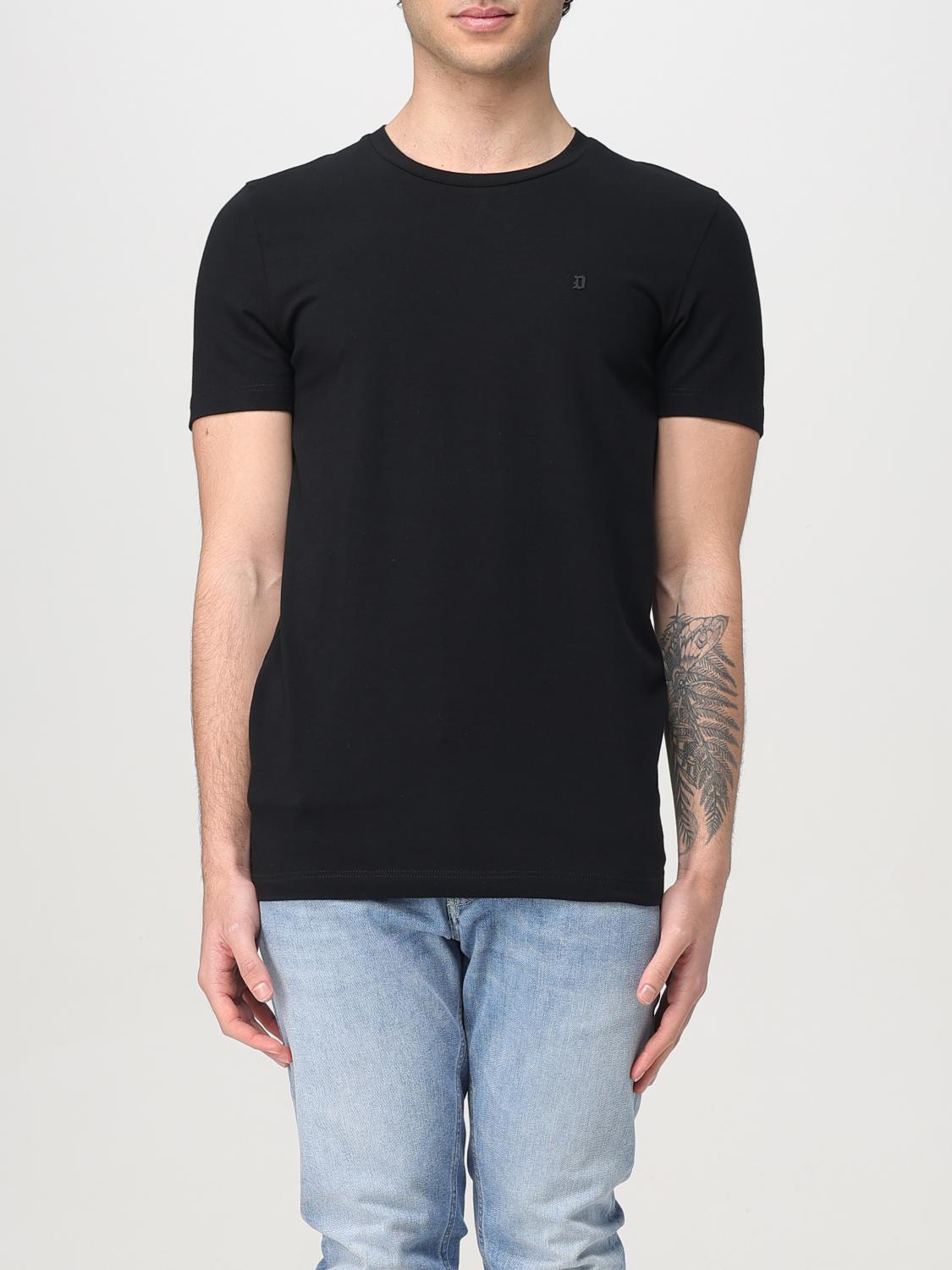 Dondup T-shirt Men Color Black In Black