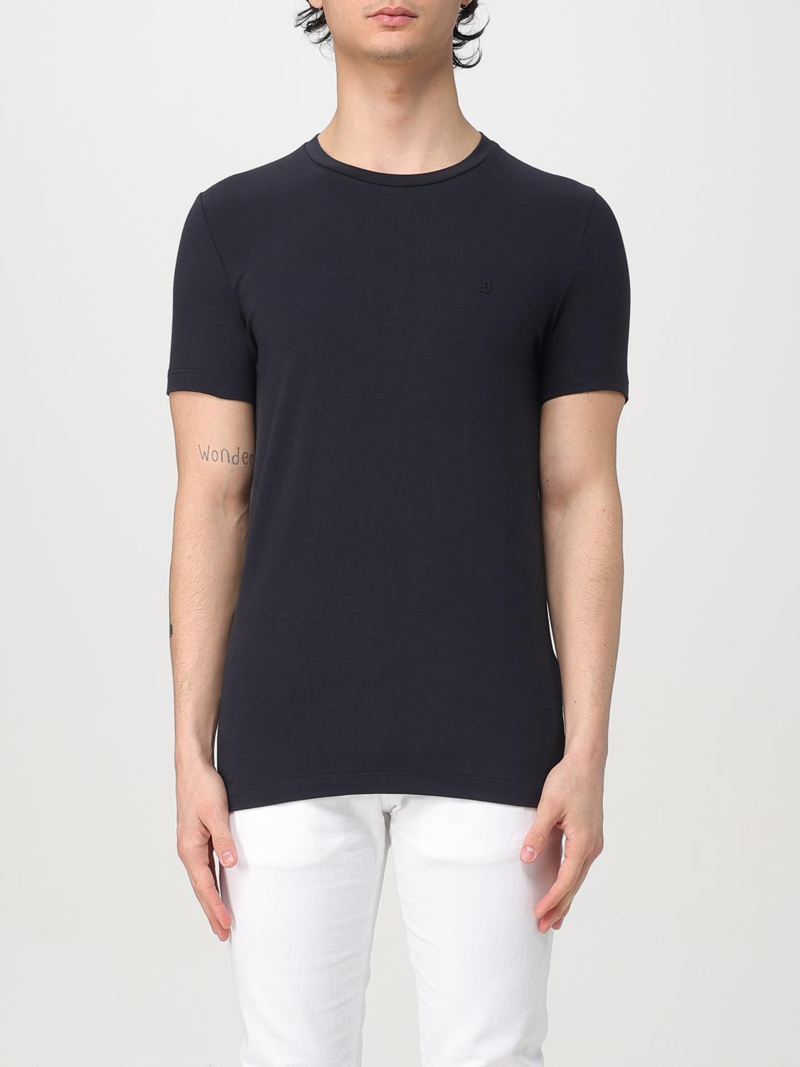 DONDUP T-SHIRT DONDUP MEN COLOR BLUE G51952009