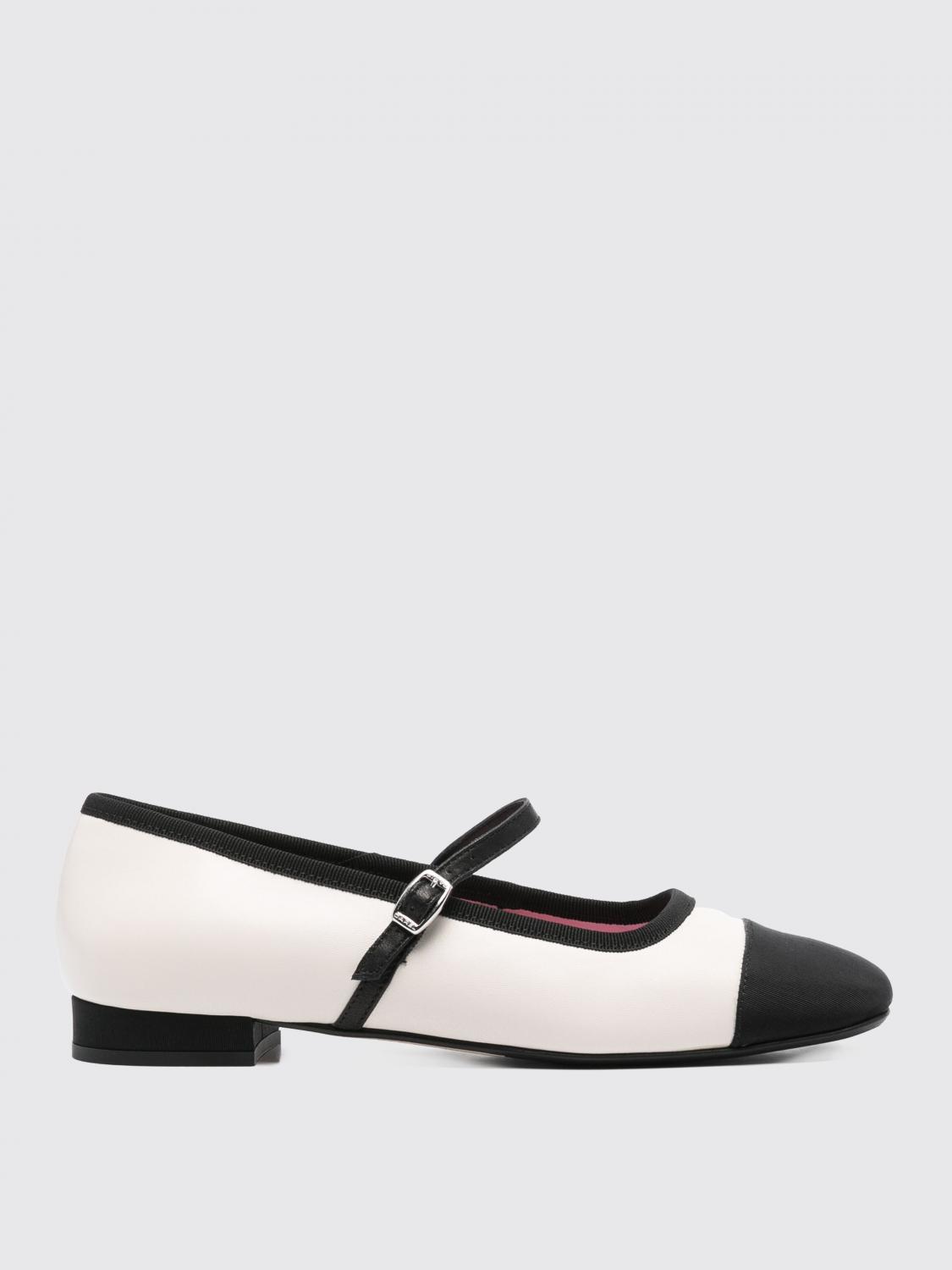 Shop Carel Paris Ballet Flats Woman Color Beige