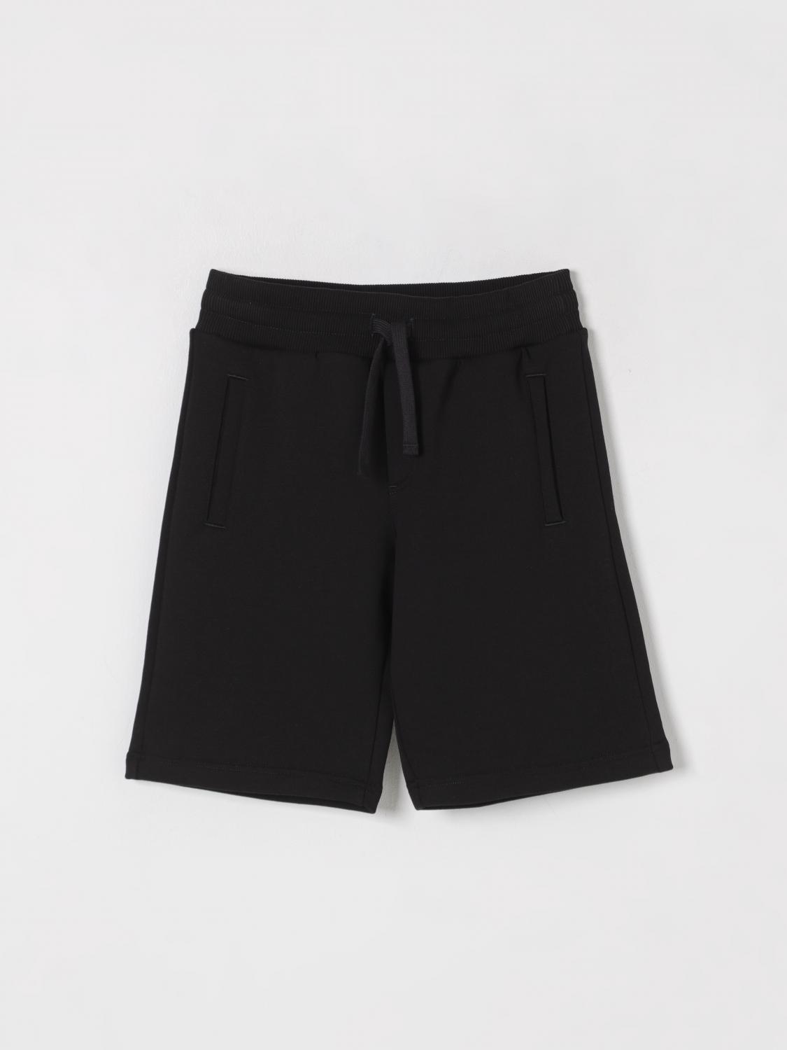 Dolce & Gabbana Shorts  Kids Color Black In Black