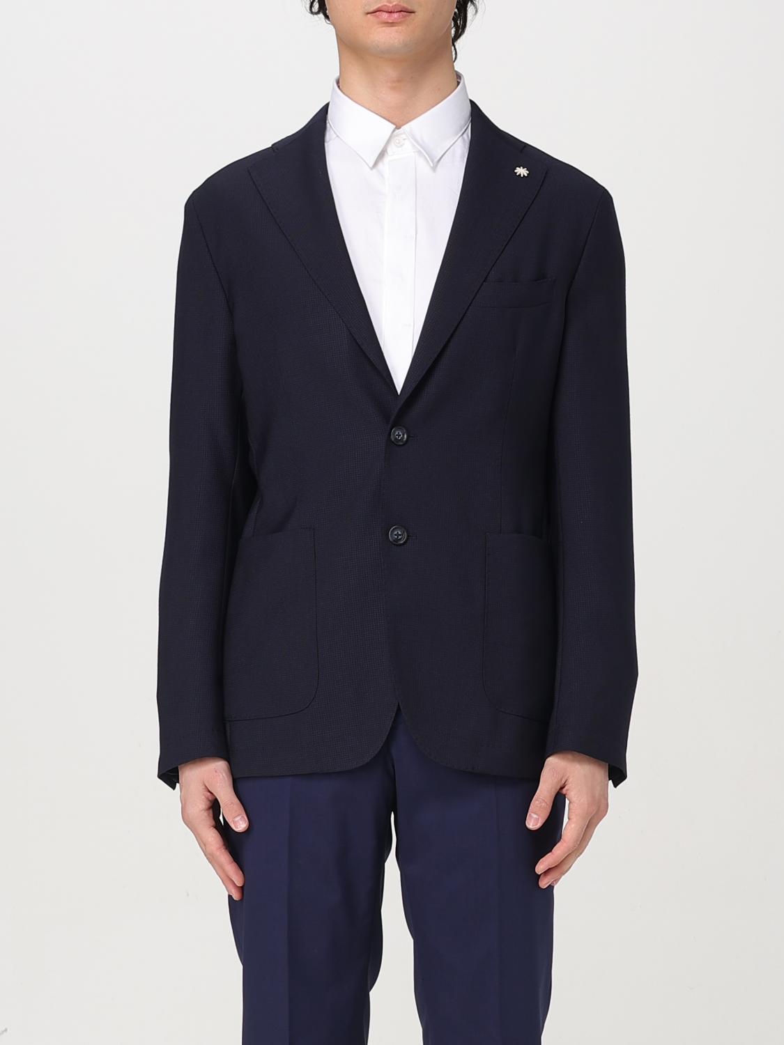 Manuel Ritz Blazer Men Color Blue In Blue