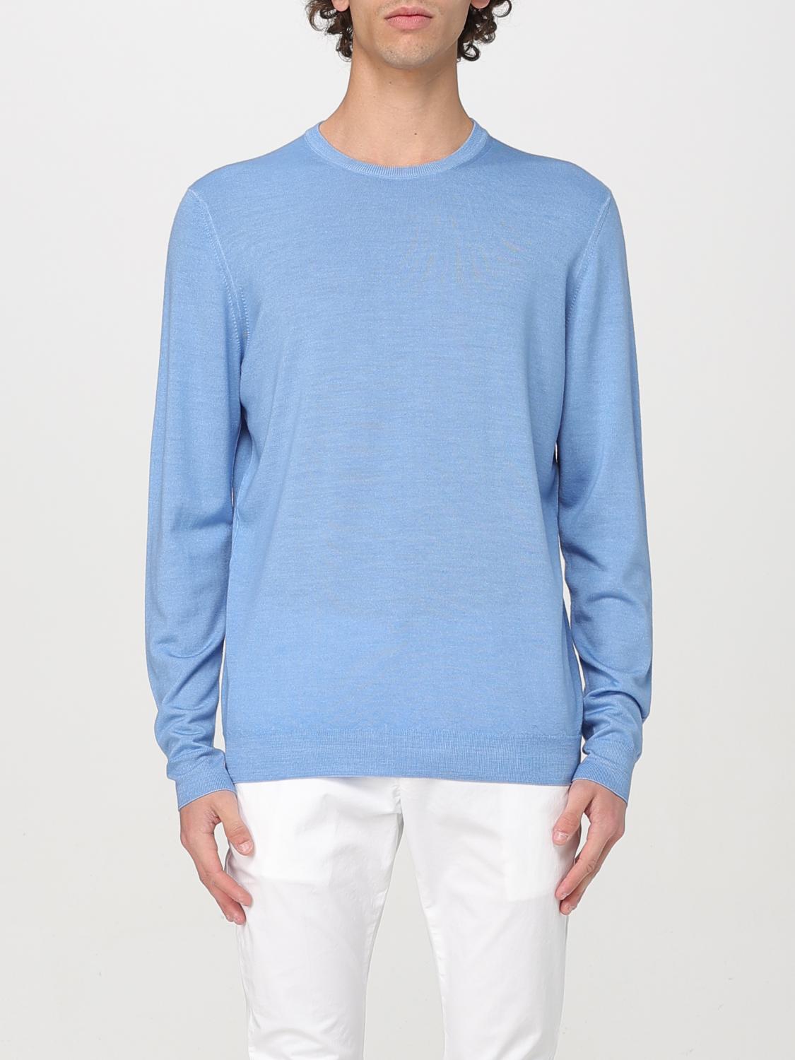 Drumohr Sweater Men Color Blue In Blue