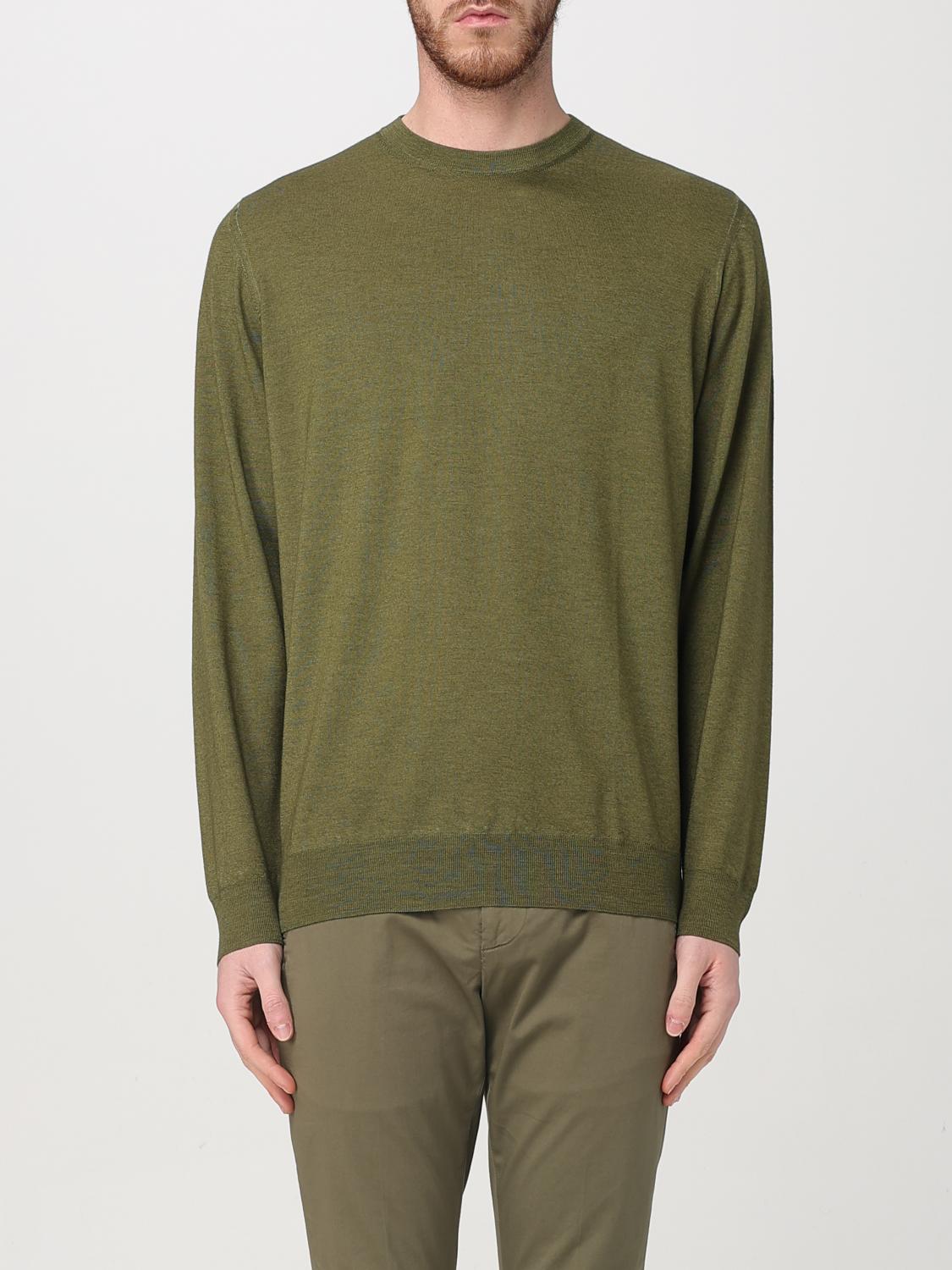 Drumohr Sweater Men Color Military In Military