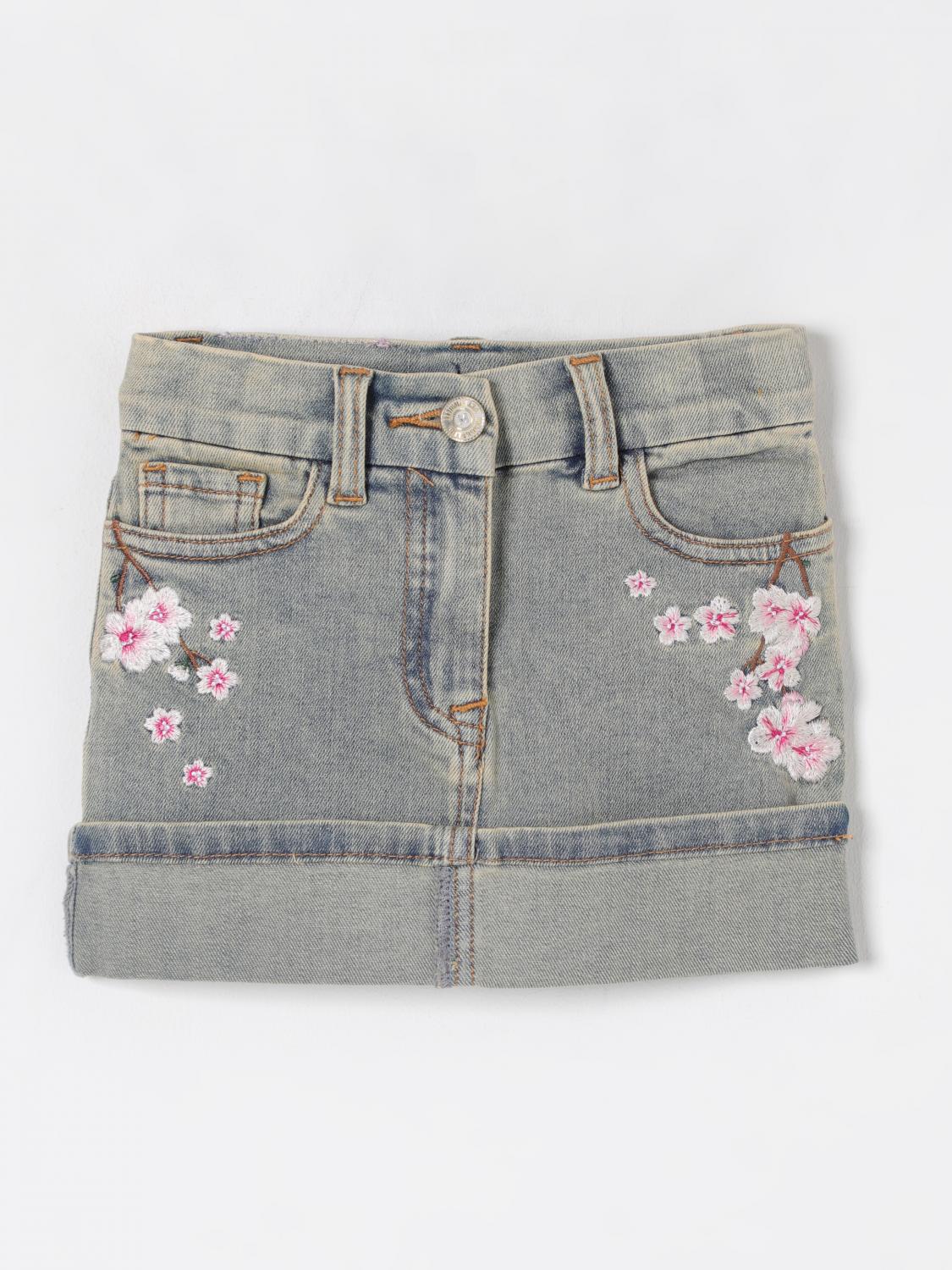 MONNALISA Rock Kinder Farbe Denim