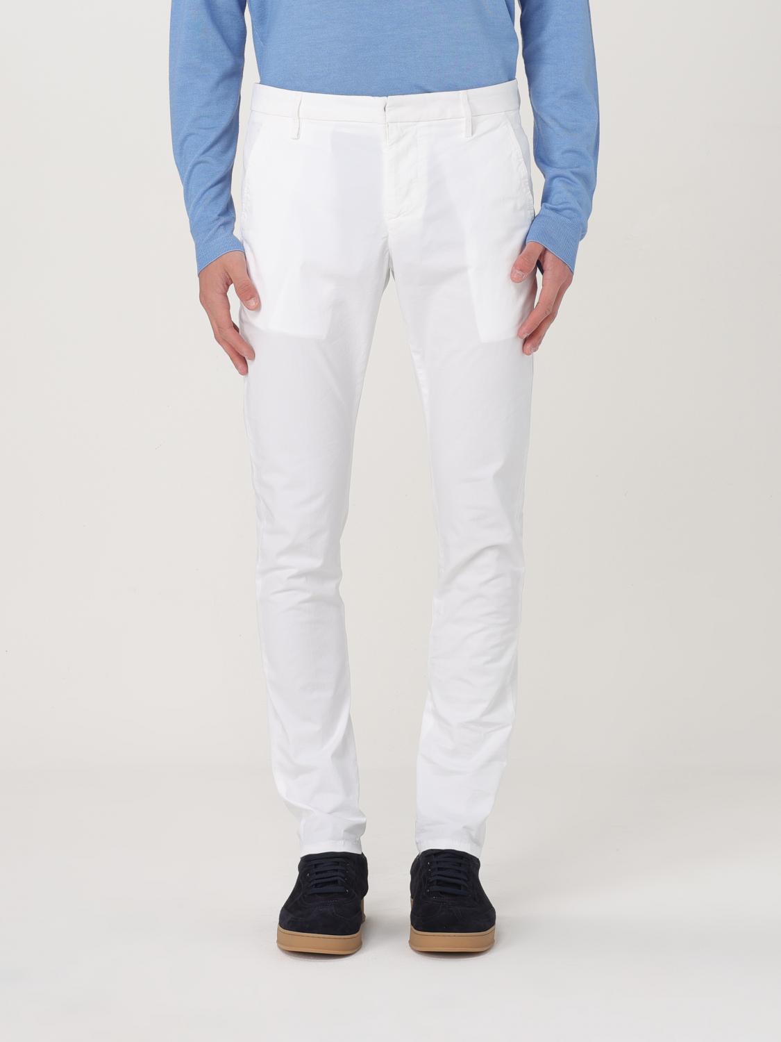 Dondup Pantalone Pablo Trousers In White