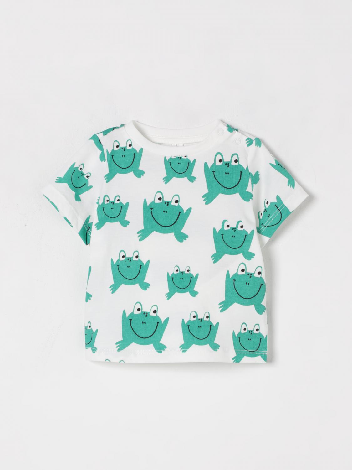 STELLA MCCARTNEY KIDS T-Shirt Kids color Green　STELLA MCCARTNEY KIDS Tシャツ キッズカラー グリーン STELLA