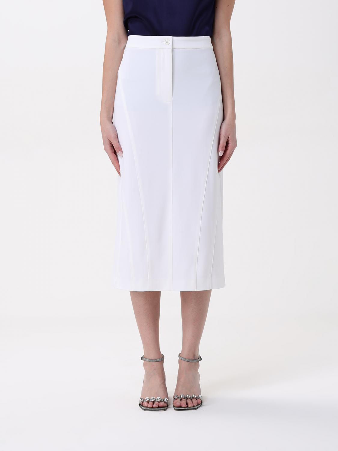 Pinko Cropped Pants In White