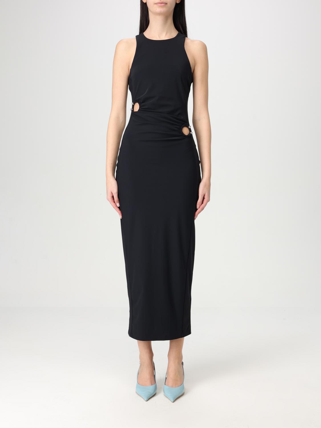 Shop Patrizia Pepe Dress  Woman Color Black