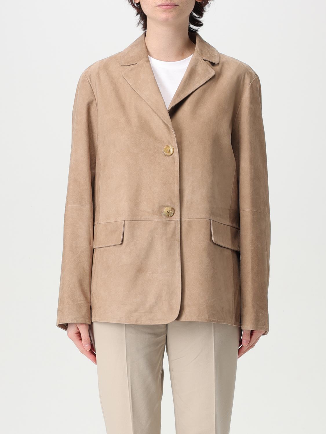 Shop 's Max Mara Blazer Woman Color Beige