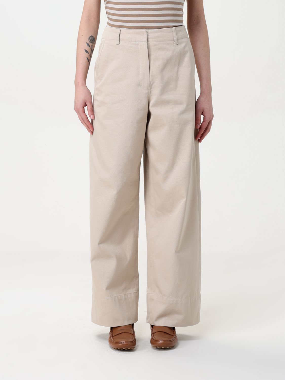 Shop 's Max Mara Pants  Woman Color Beige