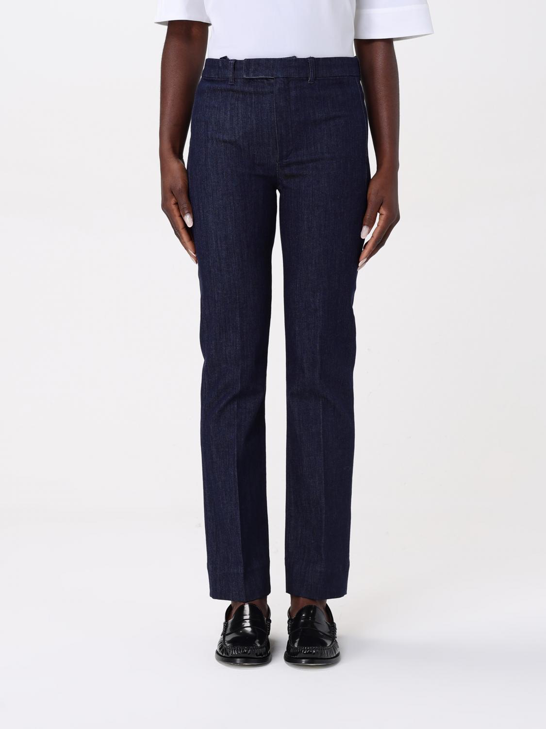 's Max Mara Jeans Woman Color Blue In Blue