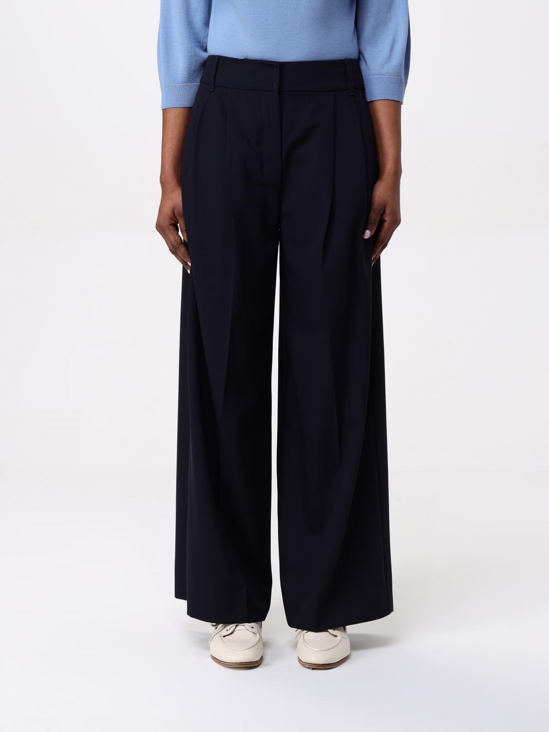 's Max Mara Pants Woman Color Blue In Blue