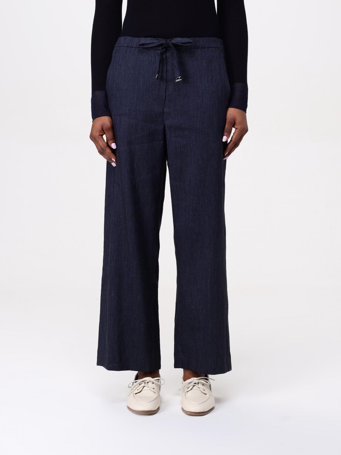 's Max Mara Pants Woman Color Blue In Blue